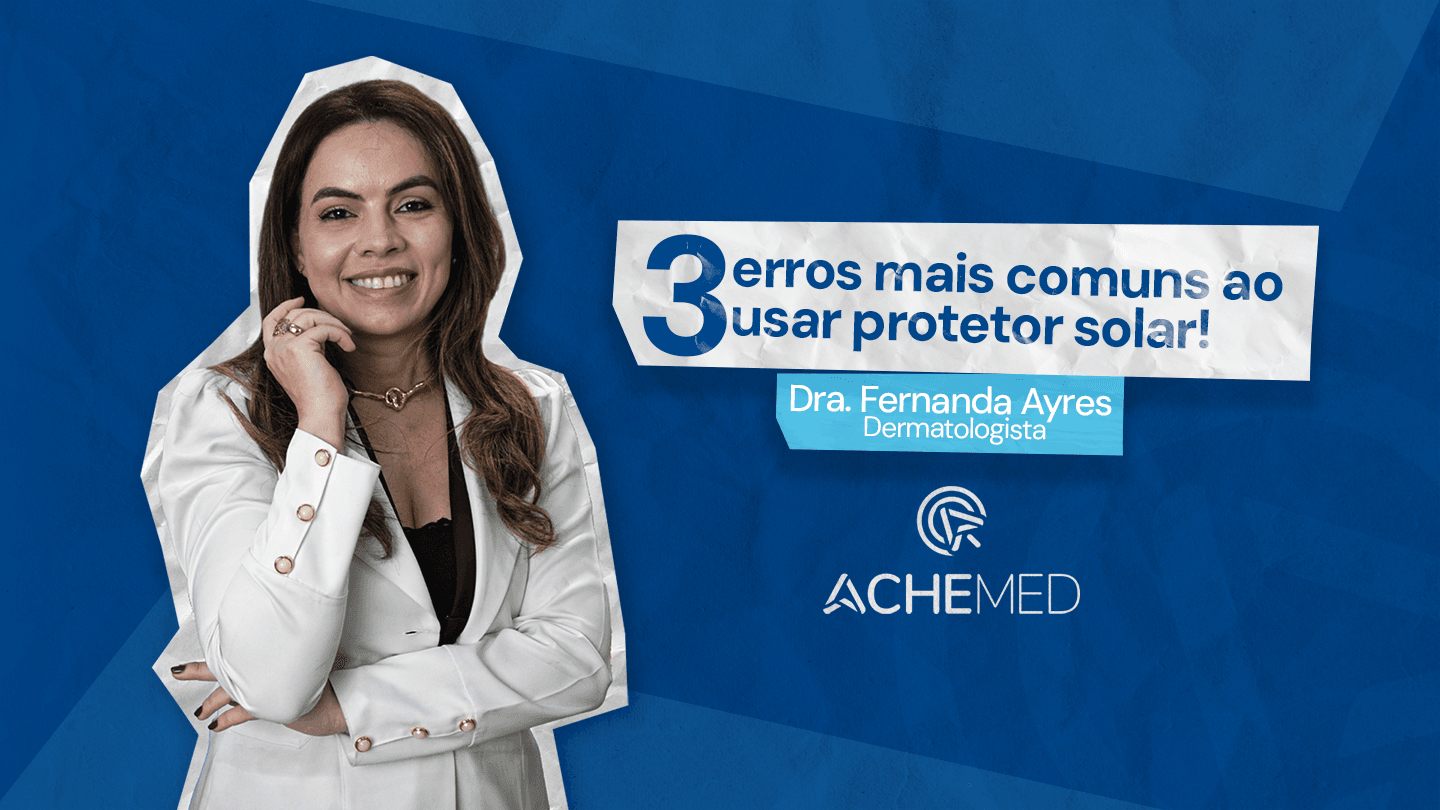 3 erros mais comuns ao usar protetor solar